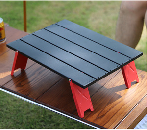 Outdoor Ultra-light Portable Mini Aluminum Alloy 5-Color Folding Leisure <b>Camping</b> Coffee Tea <b>Table</b> - Product Image 6