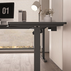 โต๊ะทำงานปรับความสูงได้รูปตัว L พร้อมมอเตอร์คู่และโต๊ะยืนมุม3ส่วนโต๊ะยืนมุมสำนักงาน - Product Image 5