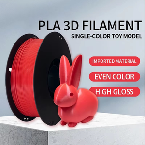เส้นพลาสติกพิมพ์ 3 มิติ คุณภาพสูง ขายส่ง น้ำหนัก 1 กก. สีเดียว PETG TPU ABS สำหรับเครื่องพิมพ์ 3 มิติ - Product Image 5