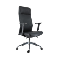 Foshan chaise de bureau à domicile de luxe de haute qualité nouveau cuir PU conception pivotante moderne pour patron invité salon visiteur salle à manger en attente