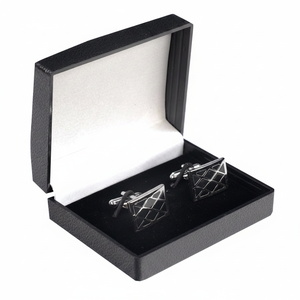EXVE CF0006 Black Cuflink Manschettenknopf Bouton De Manchette Gemelo <b>Cufflink</b> - Product Image 2