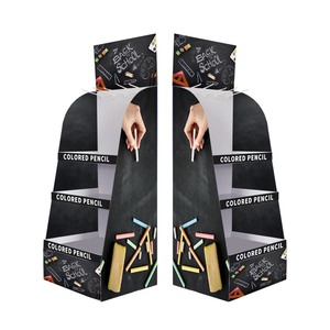 קידום קמעונאי מותאם אישית <span class=keywords><strong>stackable</strong></span> נקודת מעמד של למכירה בחזרה בית הספר גלי קרטון התצוגה - Product Image 6