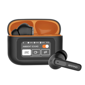 หูฟังไร้สาย TWS พร้อมหน้าจอสัมผัสอัจฉริยะ รองรับการแปลผ่านแอป AI ตัดเสียงรบกวน ANC และ ENC เชื่อมต่อบลูทูธ ระบบเสียงสเตอริโอแบบไร้สาย - Product Image 2