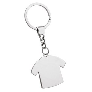 Llavero de aleación y vidrio con diseño de camiseta de dibujos animados, abridor de botellas con impresión UV, llaveros de 25 mm, regalo. - Product Image 1