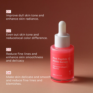 Skin Care Serum Moisturizing Hydrating Firming and Improving Uneven Skin Tone Pink Peptide 12 PDRN Serum GZ RTS Bulk Mixed Order - Product Image 3