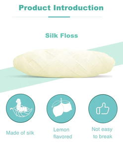 New Arrival 100% compostable dừa xỉa tự nhiên phân hủy sinh học lụa nha khoa xỉa với tre than cho bơm lại sử dụng - Product Image 3