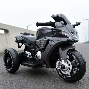 New style battery powered motorcycle for kids/Plastic wheel Baby electric motorcycle for sale