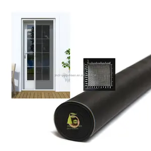 18*16 Mesh Stiff DIY Retractable Insect Screens Mosquito Net Sliding Screen Door