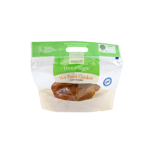 Emballage alimentaire pour poulet rôti, aliments surgelés, impression personnalisée, fermeture éclair refermable, <span class=keywords><strong>micro</strong></span>-ondable, recyclable, CPP - Product Image 4