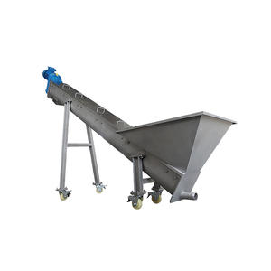 Yüksek Kaliteli Paslanmaz Çelik Eğimli Çimento Tuz Konveyörü Dikey <span class=keywords><strong>Spiral</strong></span> Konveyör Sistemi - Product Image 3