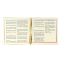 Créez votre propre livre de recettes à couverture souple, relié par spirale, en papier couché, avec illustrations de bande dessinée en couleur