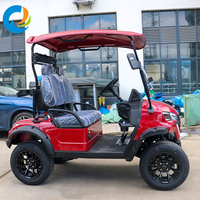 Voitures de golf électriques Robetaa homologuées CE, 2 places, avec batterie au lithium
