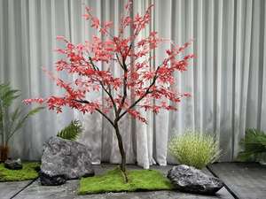 Arbre Artificiel de Luxe Grande Taille Effet <span class=keywords><strong>Bois</strong></span> Vieilli - Plante Bionique Réaliste pour Atrium d'Hôtel et Hall d'Entreprise - Product Image 3