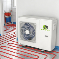 Bomba de Calor Monobloque Aire-Agua ERP A+++ R32 DC Inverter Ecológica para Exteriores de 9-25kW para Hoteles y Hogares