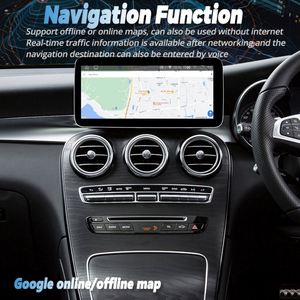 12.3" Android 12 Car Radio Multimedia Video <b>Player</b> for Benz Glc Glc200 Glc260 Glc300 Glc43 X253 2016-2019 CARPLAY Android Auto - Product Image 3