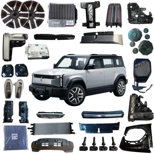 Original OEM Used Accessories Shock Absorber Bumper Headlight Spoiler Spare Parts Accessores for Chery Icar 03 I Car 03 2025