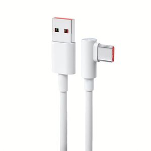 Factory Price 6A Type-C Fast Charging Data <b>Cable</b> 120W Charger for Xiaomi Smart Device Phone Tablet L Type <b>USB</b> Line - Product Image 1