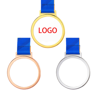 Medallas Deportivas Personalizables al por Mayor de Aleación de Zinc Esmaltadas con Cinta Impresa UV y Souvenir Metálico para Diseñar Tu Propio Logotipo - Product Image 1