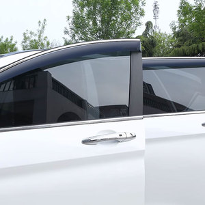 Piezas exteriores de ABS automotriz OEM para 2019 <span class=keywords><strong>Lexus</strong></span> <span class=keywords><strong>UX</strong></span> Rain Shield 3D tira brillante de acero inoxidable - Product Image 2