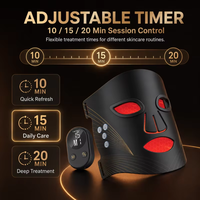Magique Power 2026 Nouveau Masque Facial LED Infrarouge à Thérapie Photonique, Masque Facial LED à Lumière Rouge