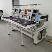 Machine à broder numérique industrielle personnalisée Dahao A15 Pro à quatre têtes et 12 aiguilles, avec logo, machine à broder automatique numérique
