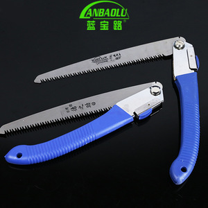 Anbaolu Folding Saw 200mm Rubber Grip Butterfly Structure Woodworking Garden Use - Product Image 1
