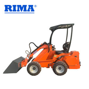 800kg <span class=keywords><strong>Mini</strong></span> Front End <span class=keywords><strong>Loader</strong></span> Compact Wheel <span class=keywords><strong>Loader</strong></span> dengan ban lebar - Product Image 5