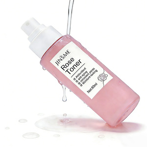 Tónico facial OEM Rose de 80 ml contiene ácido hialurónico, vitamina C y manteca de karité, reafirma e hidrata, apto para todo tipo de piel. - Product Image 1