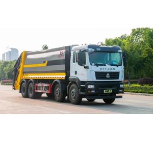 Camion Compattatore per Rifiuti SITRAK Shandeka 8X4 26m³ per Operazioni di Sanificazione Ambientale su Larga Scala Raccolta Rifiuti - Product Image 4