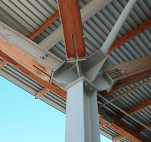 Poutres de Connexion Acier-Bois Personnalisées « Hybrides » - Product Image 2