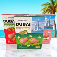Kotak Camilan Selebriti Internet Sandwich Cokelat Marshmallow Isi Cokelat Rasa Dubai 300g Pistachio Kelapa Mentega Kakao
