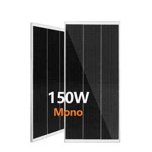 AiTon poli ve Mono GÜNEŞ PANELI düşük fiyat GÜNEŞ PANELI güneş sistemi için fabrika fiyat 100w 150w 200w ucuz güneş modülü