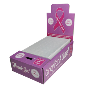 Hot-Selling Small Counter Top Vending Candy Honor <strong>Display</strong> <strong>Folders</strong> Recycled Cardboard Lollipop Matt Lamination Food Use - Product Image 3
