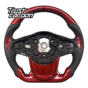 Volante de Fibra de Carbono Personalizado para <span class=keywords><strong>Toyota</strong></span> GR <span class=keywords><strong>Supra</strong></span> 2.0T/3.0T GR <span class=keywords><strong>Supra</strong></span> Pro Edición Especial/GR <span class=keywords><strong>Supra</strong></span> <span class=keywords><strong>GT4</strong></span> Concept/3.0T Premium - Product Image 1