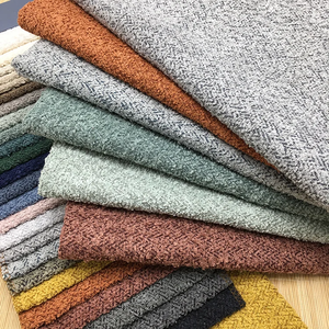 Source Factory Cheap Competitive Price Boucle Woven Fabric Hot Popular <b>Sofa</b> Decor Textile <b>Material</b> - Product Image 5