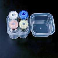 Boîte de rangement personnalisée pour flacons de poudre lyophilisée 3ml, 5ml, 10ml, 20ml, support pour flacons Xilin, boîte de rangement en plastique transparent, lot