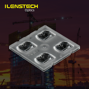 Lentille LED Module 2x2 Lentille 50*50mm 10 25 60 <span class=keywords><strong>90</strong></span> 20*<span class=keywords><strong>110</strong></span> T2m T3m Dwc Angle de faisceau Lentille de lampadaire - Product Image 5