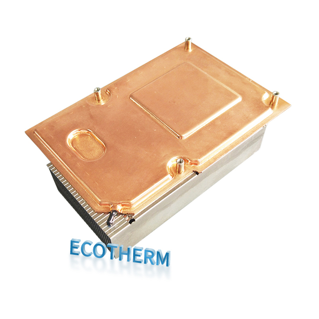 Custom 1000w Bonded Fin Cooler 2u Server Vc vapor Chamber Cpu Gpu Heatsink Heat Sink for Artificial Intelligence Servers