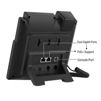 Téléphone IP Gigabit X303G avec écran couleur 2,4 pouces, 1000 Mbps, double port PoE, conférence 6 voies, EHS, SIP, 4 lignes SIP, voix HD, VoIP professionnel de bureau