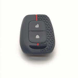 Housse de protection pour clé de voiture à distance en silicone à 2 boutons pour <span class=keywords><strong>Renault</strong></span> Kwid Traffic Symbol Dacia Sandero Logan Duster 2016 <span class=keywords><strong>2017</strong></span> 2018 - Product Image 1