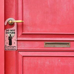 5mm d'épaisseur acrylique <span class=keywords><strong>avis</strong></span> porte cintre signe religieux prière cérémonies exorcisme en cours porte poignée tentures - Product Image 1