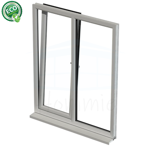 Fenêtres NFRC pour maisons, directement de l'usine, à ouverture oscillo-battante, avec double vitrage en verre trempé - Product Image 1