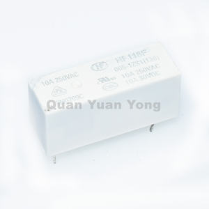 HF118 005-1ZS1(136) 12VDC <span class=keywords><strong>10A</strong></span> 250VAC 5-polig 1 Öffnen Schließen Direkte insatz relais HF118F - Product Image 1