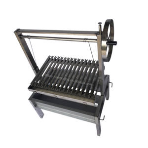 Parrilla Santa Marial con parrilla de barbacoa de acero inoxidable independiente Parrilla de barbacoa de carbón de barbacoa Argentina Parrillas al aire libre - Product Image 4