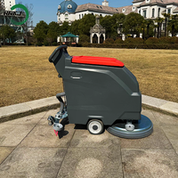 RNKJ-Robot de Nettoyage Intelligent avec Aspirateur Combo Vadrouille à Carburant Électrique pour Bureau Hôtels Construction Restaurants Moteur Brosse