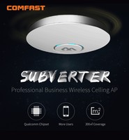 Prise en charge du routeur Wifi OpenWRT QCA9533 CF-E320N V2 2.4GHz 300Mbps Comfast Point d'accès AP de plafond
