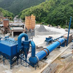 Sécheur rotatif à tambour à bas prix, chauffé au gaz, machine de séchage par tambour, sécheur rotatif pour gypse et scories aqueuses avec faible coût d'entretien - Product Image 3