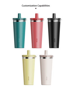 Nouveaux produits – Gobelet isotherme en acier inoxydable <span class=keywords><strong>de</strong></span> 2 oz, 3 oz, 4 oz, tasse, bouteille pour café, boissons, <span class=keywords><strong>eau</strong></span> avec couvercle et paille - Product Image 6