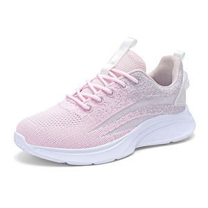 Baskets tendance pour femmes avec empeigne en maille respirante – Idéales printemps-été – Chaussures épaisses de haute qualité en gros - Product Image 1