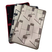 Nouveau produit : Tissu de moquette jacquard hydrofuge en rouleau, 350g, polyester, résistant aux taches, pour salle à manger, couloir, véranda